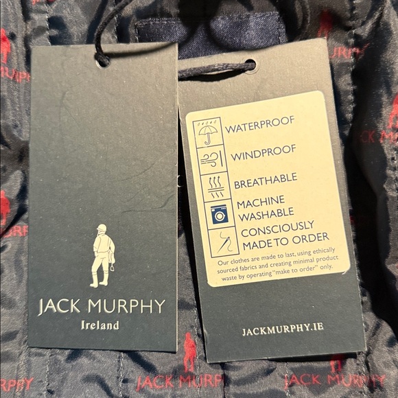 JACK MURPHY Ireland Erin Waterproof Riding Jacket BNWT - Picture 16 of 16